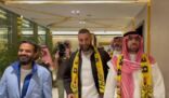 وصول كريم بنزيما لاعب الاتحاد الجديد إلى جدة